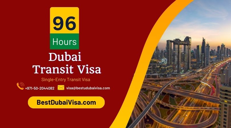 Dubai Transit Visa for 96 Hours